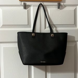👜 Black Saffiano Leather Rebecca Minkoff Tote Bag